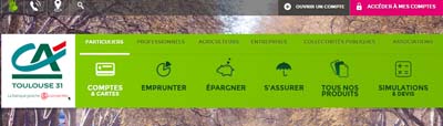 Crédit Agricole Toulouse en ligne
