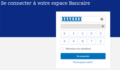 connexion espace banque