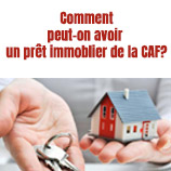 Pret immobilier CAF