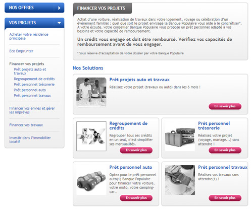 financement projet en ligne