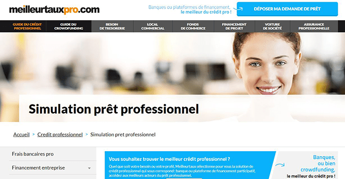 simulateur credit entreprises en ligne