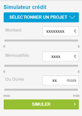 simulateur de crédit en ligne sur cetelem.fr