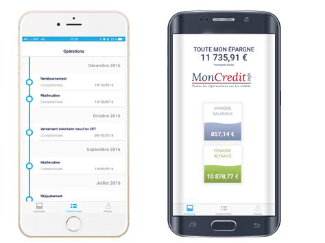 application mobile amundi