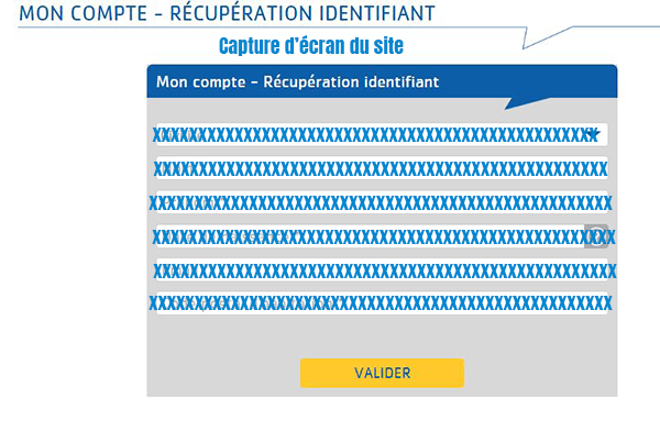 identifiant credit social des fonctionnaires perdu