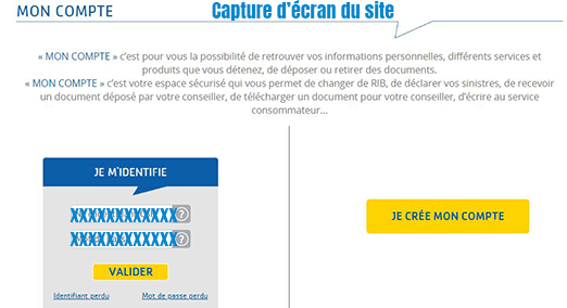 mon compte service en ligne