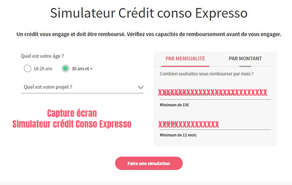 simulateur credit conso expresso societe generale