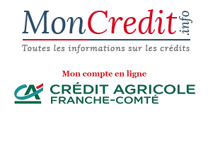 Crédit Agricole Franche Comté en ligne mes comptes