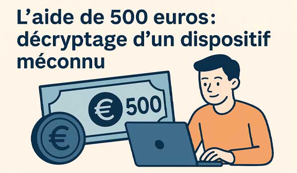 L'aide de 500 euros : décryptage d'un dispositif méconnu