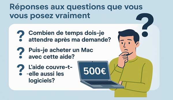 Réponses aux questions que vous vous posez vraiment