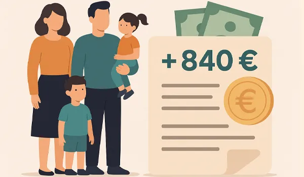 Suppléments sociaux : Jusqu'à 840 € de plus par an et par enfant